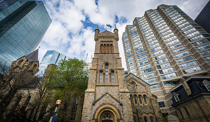 Church and Mission - Christian Church in Canadian City